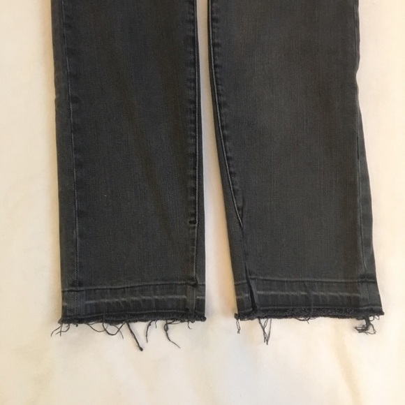 Current Elliott black faded straight leg jeans - Picture 7 of 7